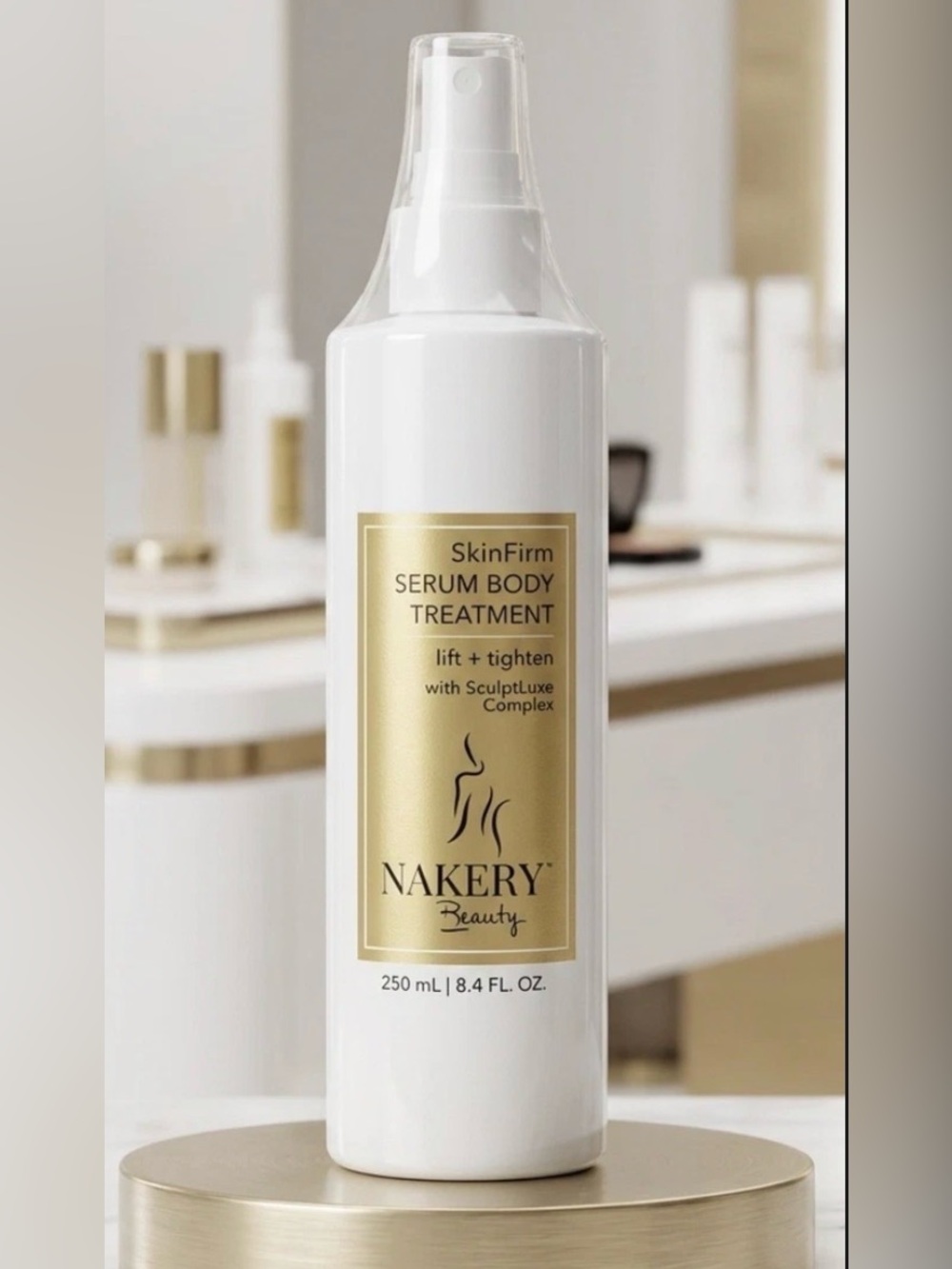 Nakery Beauty SkinFirm Serum Body Treatment - 8.4 fl oz Sealed